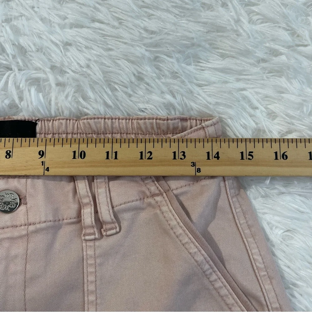 WHITE HOUSE BLACK MARKET Utility Pants Womens Size 6 Slim Ankle Blush Pockets - Picture 7 of 10